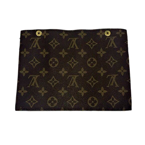 Authentic Louis Vuitton Monogram Randonnee Insert Pochette Clutch Pouch Bag - Picture 10 of 11